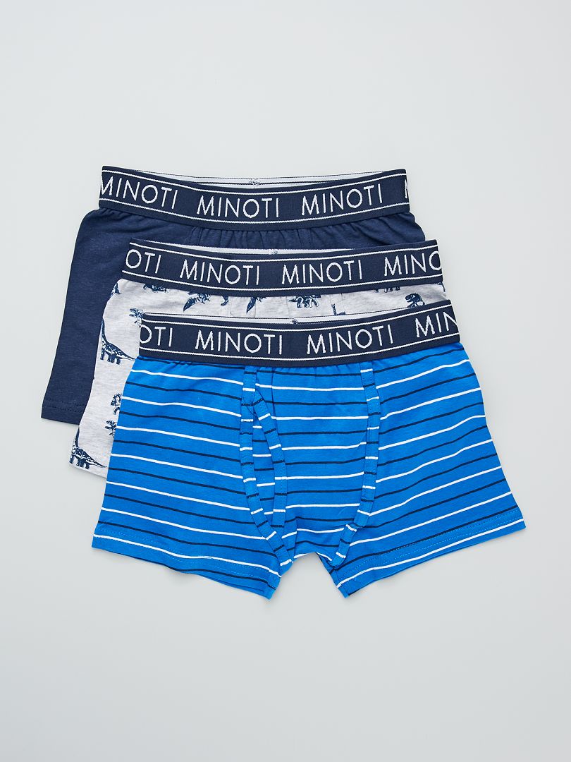 Lot De Boxers Bleu Marine Kiabi