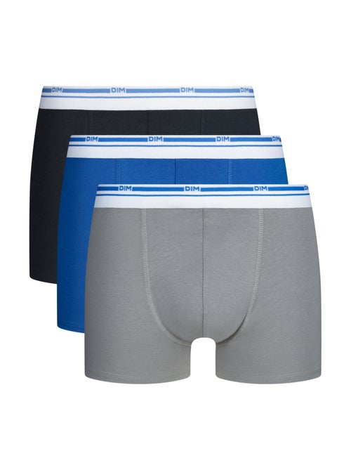 Lot de 3 Boxers Coton Classic Colors - Kiabi