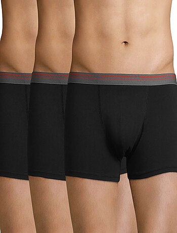 Lot de 3 boxers homme coton stretch Classic Colors