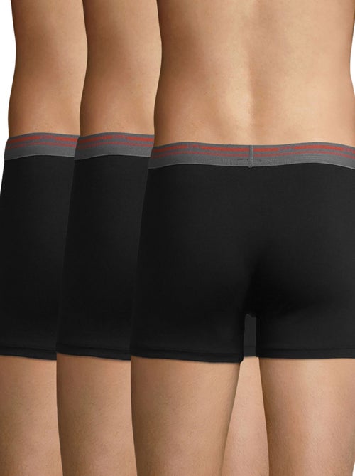 Lot de 3 Boxers Coton Classic Colors - Kiabi