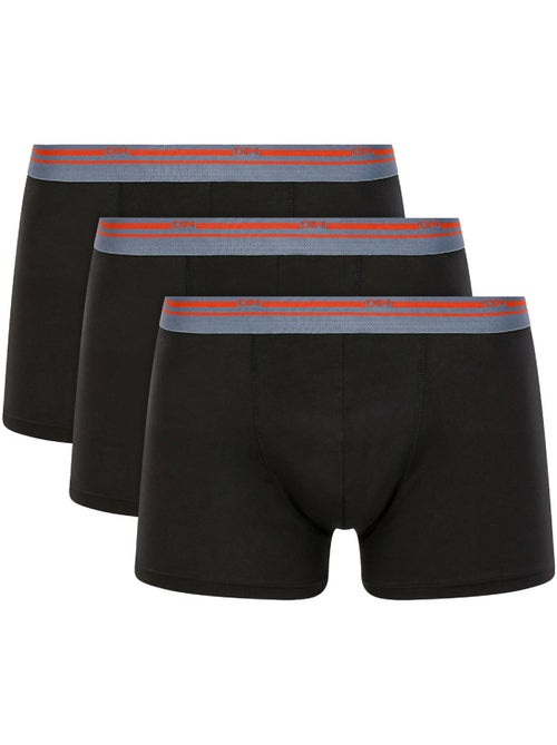 Lot de 3 Boxers Coton Classic Colors - Kiabi