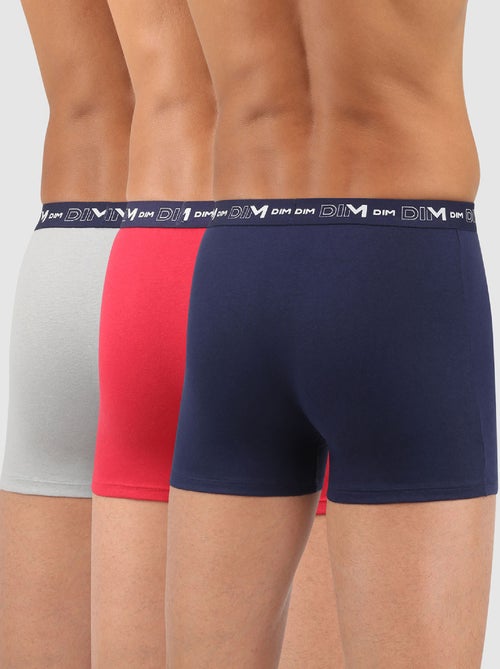 Lot de 3 Boxers coton Coton Stretch - Kiabi
