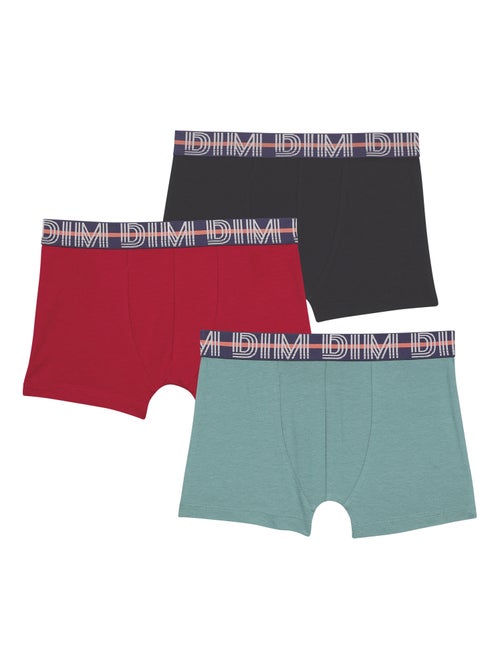 Lot de 3 Boxers Coton Dim Ecodim - Kiabi