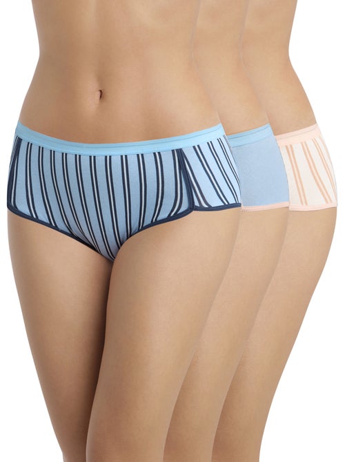 Lot de 3 Boxers Coton Dim x Inès de La Fressange - Kiabi Lot de 3 Boxers Coton Dim x Inès de La Fressange - Kiabi