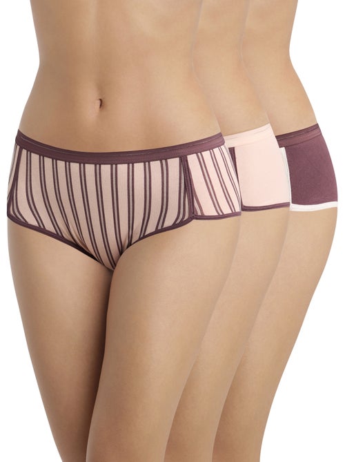 Lot de 3 Boxers Coton Dim x Inès de La Fressange - Kiabi Lot de 3 Boxers Coton Dim x Inès de La Fressange - Kiabi