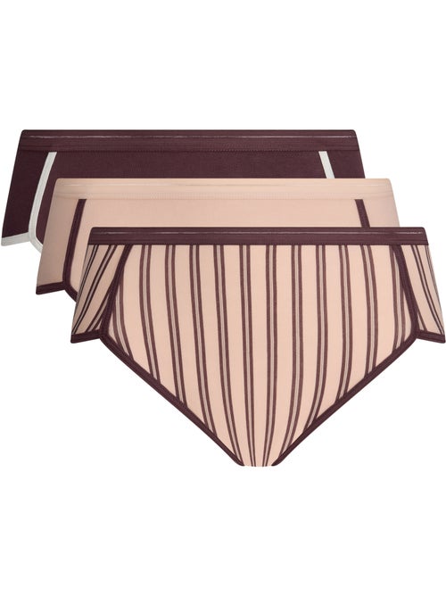 Lot de 3 Boxers Coton Dim x Inès de La Fressange - Kiabi Lot de 3 Boxers Coton Dim x Inès de La Fressange - Kiabi