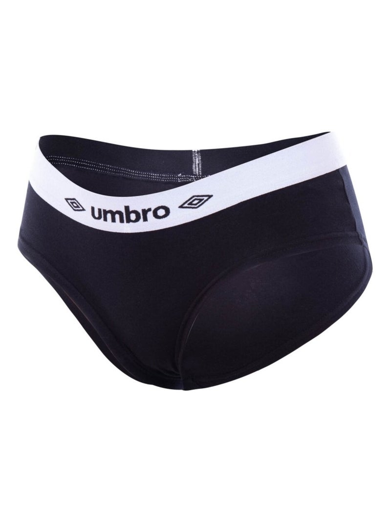 Lot de 3 Boxers coton femme Umbro Gris - Kiabi