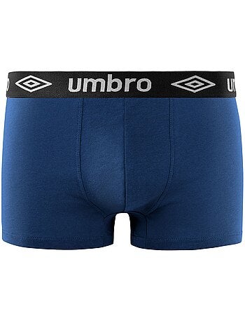 Lot de 3 Boxers coton homme Uni Umbro