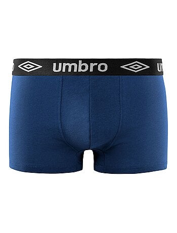 Lot de 3 Boxers coton homme Uni Umbro
