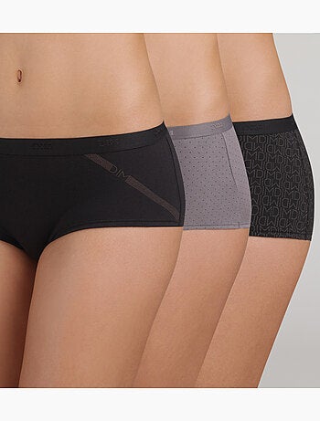Lot de 3 Shorties Les Pockets Coton