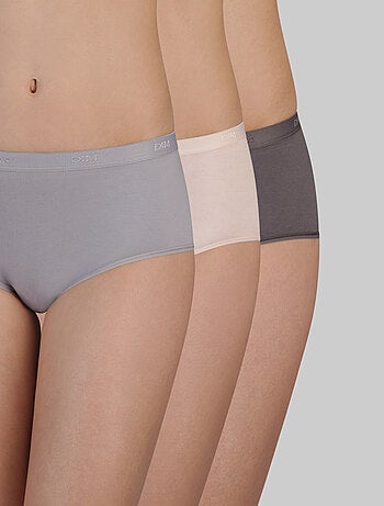 Lot de 3 Boxers Les Pockets Coton