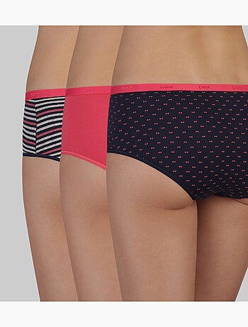 Lot de 3 Shorties Les Pockets Coton