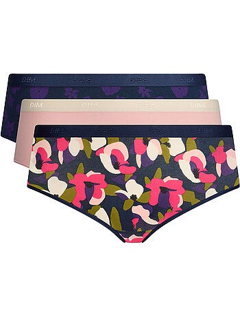 Lot de 3 Shorties Les Pockets Coton