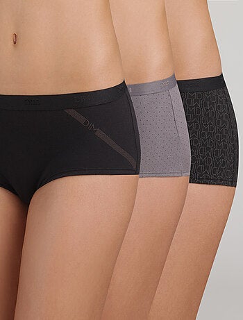 Lot de 3 Boxers Les Pockets Coton