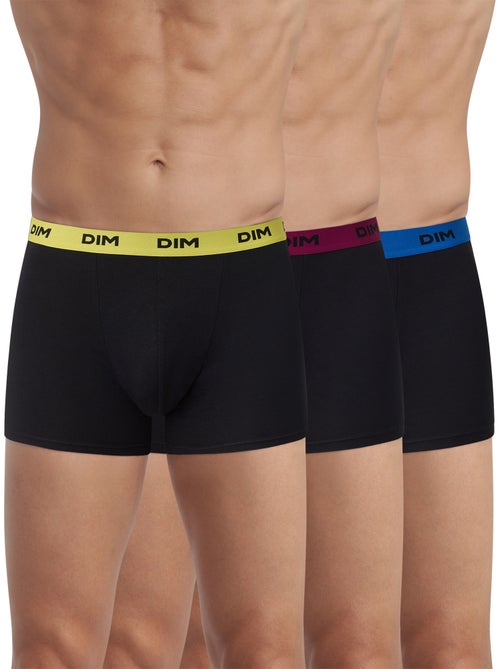 Lot de 3 Boxers Coton Mix and Colors - Kiabi