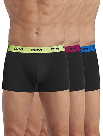 Lot de 3 Boxers Coton Mix and Colors