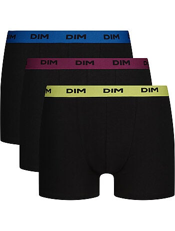 Lot de 3 Boxers Coton Mix and Colors