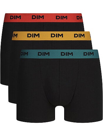 Lot de 3 Boxers Coton Mix and Colors