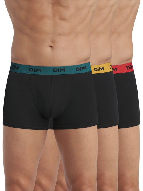 Lot de 3 Boxers Coton Mix and Colors - Kiabi