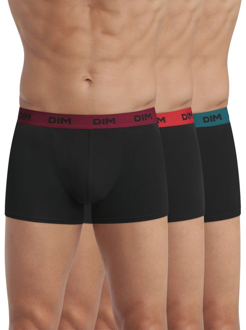 Lot de 3 Boxers Coton Mix and Colors - Kiabi