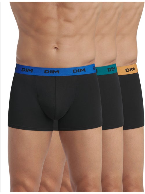 Lot de 3 Boxers Coton Mix and Colors - Kiabi