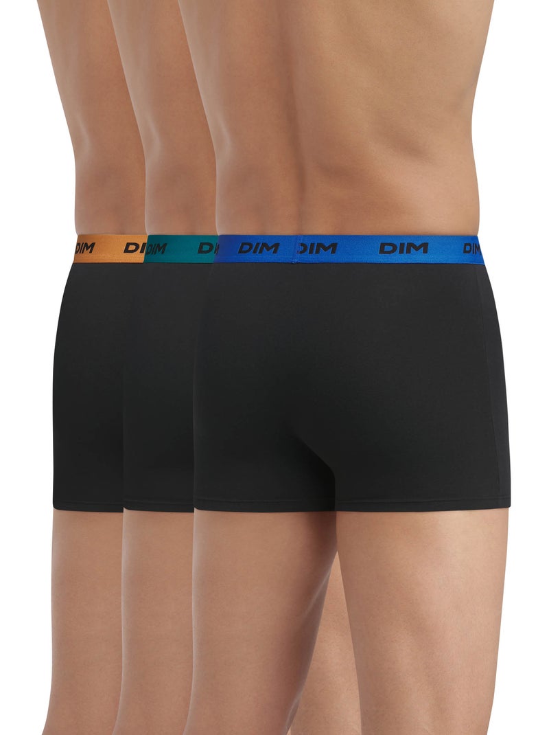 Lot de 3 Boxers Coton Mix and Colors Vert clair - Kiabi