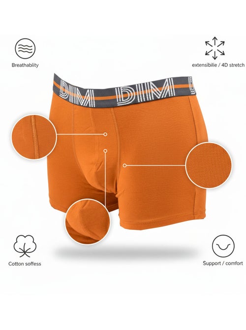 Lot de 3 Boxers Coton Powerful - Kiabi