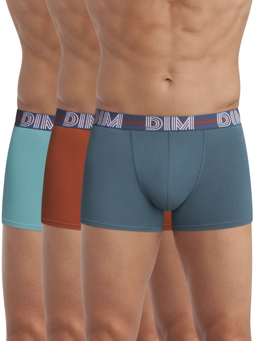 Lot de 3 boxers coton powerful - Kiabi Lot de 3 boxers coton powerful - Kiabi