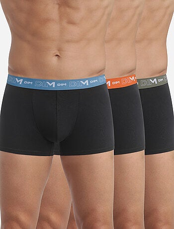 Lot de 3 Boxers Coton Stretch