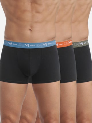 Lot de 3 Boxers Coton Strech