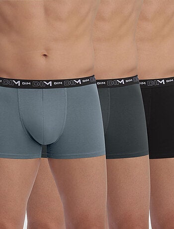 Lot de 3 Boxers Coton Stretch