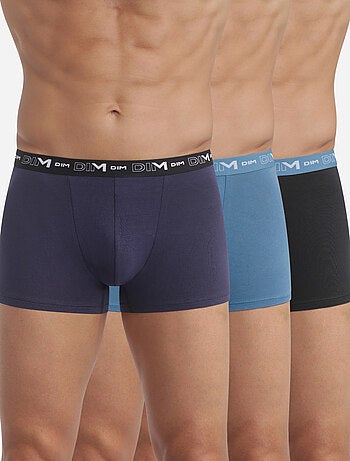 Lot de 3 Boxers Coton Strech
