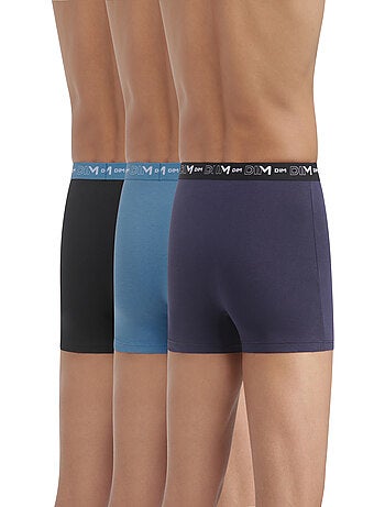 Lot de 3 Boxers Coton Strech