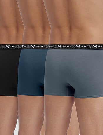 Lot de 3 Boxers Coton Stretch