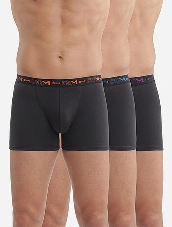 Lot de 3 Boxers Coton Strech