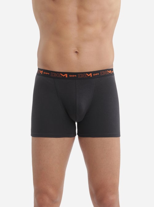 Lot de 3 Boxers Coton Strech - Kiabi