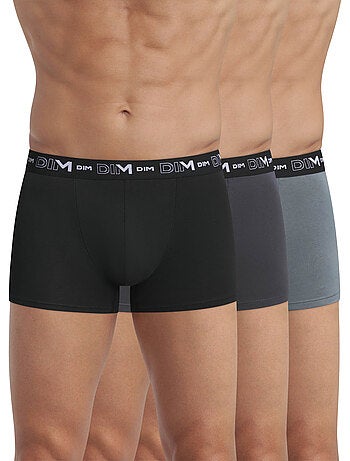 Lot de 3 Boxers Coton Stretch