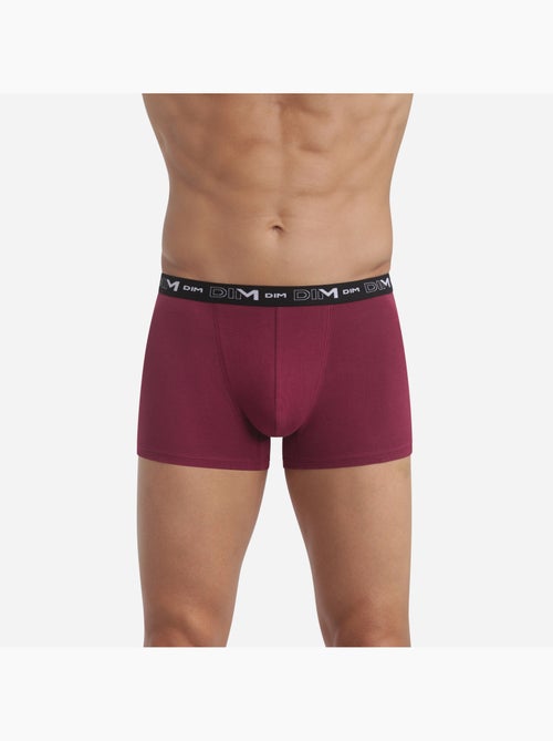 Lot de 3 Boxers Coton Strech - Kiabi