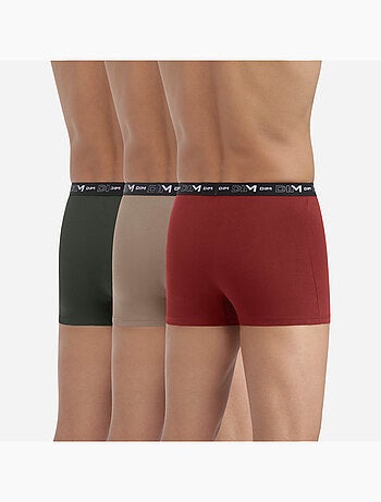 Lot de 3 Boxers Coton Stretch