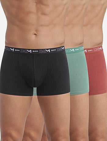 Lot de 3 Boxers Coton Strech
