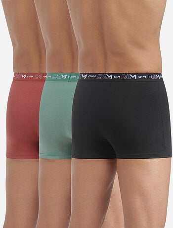 Lot de 3 Boxers Coton Strech