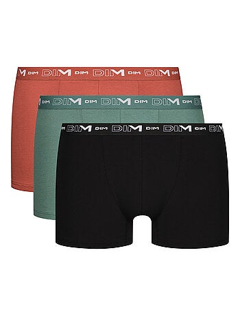 Lot de 3 Boxers Coton Strech