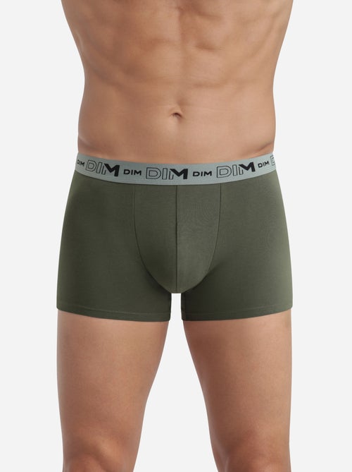 Lot de 3 Boxers Coton Stretch Bio - Kiabi