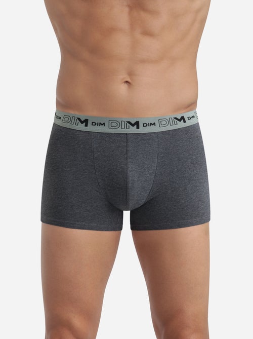 Lot de 3 Boxers Coton Stretch Bio - Kiabi