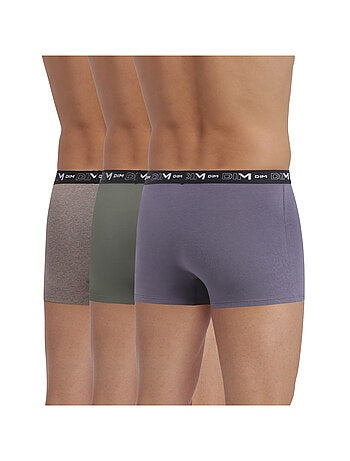 Lot de 3 Boxers Coton Stretch