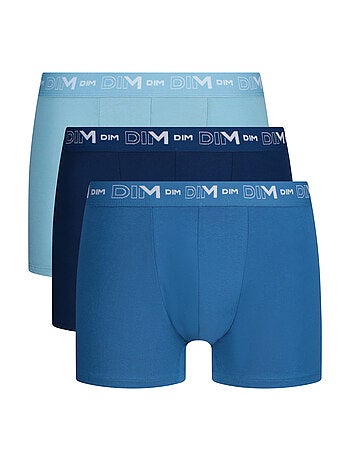 Lot de 3 Boxers Coton Stretch