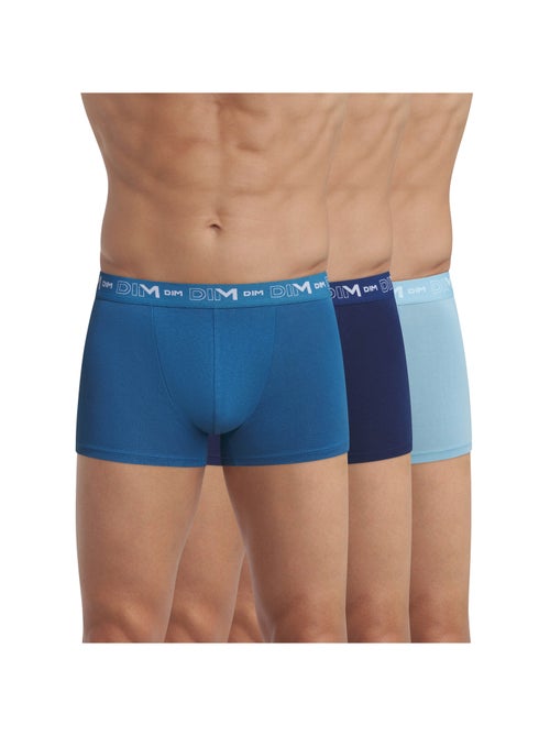 Lot de 3 Boxers Coton Stretch - Kiabi