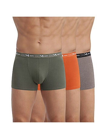 Lot de 3 Boxers Coton Stretch