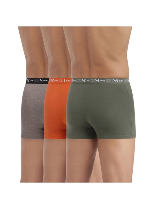 Lot de 3 Boxers Coton Stretch - Kiabi