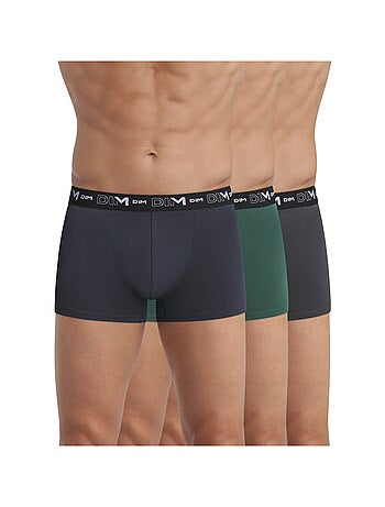 Lot de 3 Boxers Coton Stretch